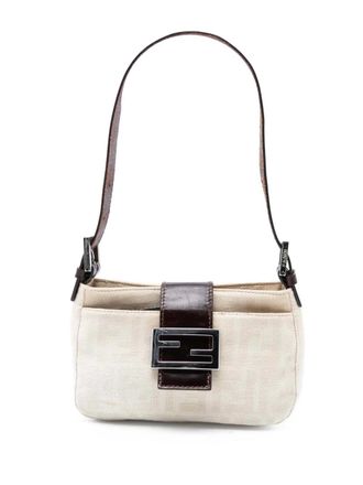 Fendi 20th Century Zucca Canvas shoulder bag - Brown