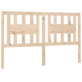 vidaXL Cabecero Madera Maciza De Pino 141x4x100 Cm Vidaxl