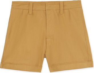 Fortela Bedford Cotton Bermuda in Camel at Nordstrom, Size 33 Eu