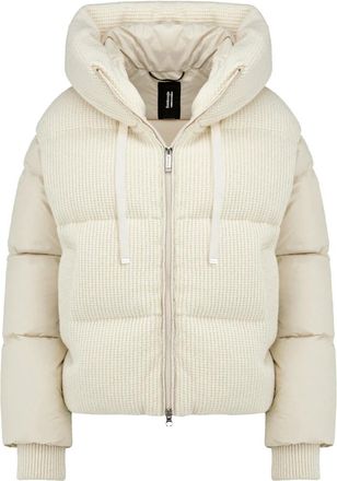 Bomboogie Dames, Jassen, Beige, Maat: XL Wol