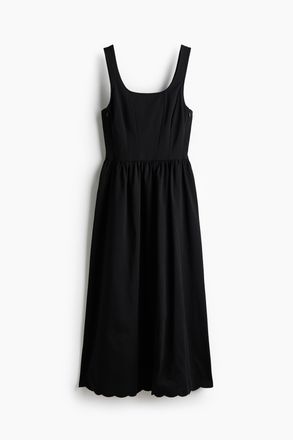 H&M MAMA Stillkleid mit ausgestelltem Jupe - Schwarz