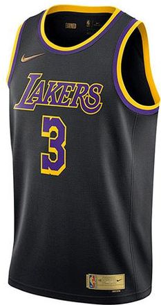 Nike x NBA LA Lakers Jersey Anthony Davis 3 CN9929-010