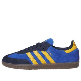adidas Samba ADV Collegiate Navy Preloved Yellow Royal Blue HQ9283