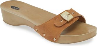 Dr. Scholls Classic Snake Embossed Sandal in Saddle Ventura Snake at Nordstrom Rack, Size 10