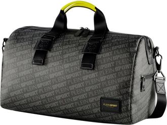 Plein Sport Denver Zwarte Reistas - Heren - Outdooraccessoires - Zwart - ONE Size - Leer - Fitness