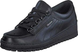 Mephisto Comfortabele veterschoen - Dames - Schoenen - Zwart - Maat: 35 1/2 EU Leer