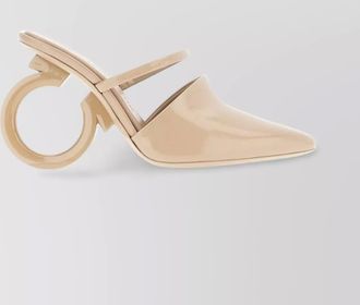 Ferragamo leather mules
