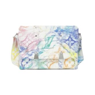 Louis Vuitton Pre-owned Monogram Pastel Colors Trunk Messenger Shoulder Bag - Dames - Pre-owned - Veelkleurig - Maat: ONE Size