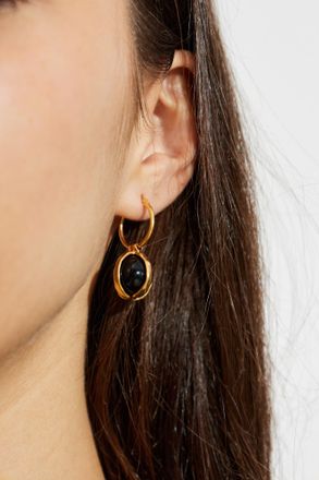 Jil Sander Earrings, Womens, Gold