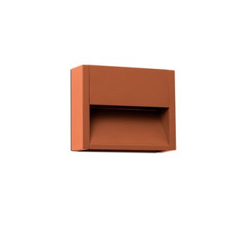 Faro Barcelona Faro Barcelona - Faro Grada-1 - L&aacute;mpara De Pared Led De Superficie Para Exteriores Rust 3w 3000k Ip54