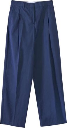 Paul Smith Wide Trousers, female, Blue, Size: XS Pantaloni Larghi
