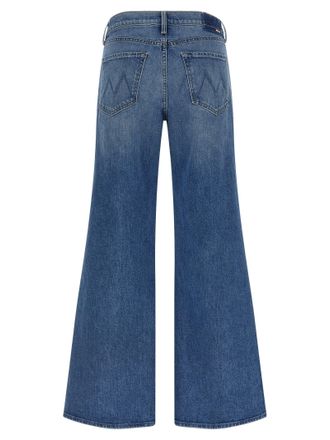 Mother Tomcat Roller Sneak Jeans - Blue