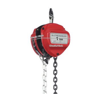 OEM Polipastos Manuales De Cadena, Capacidad De 1 Tonelada, Construcci&oacute;n Duradera, Color Rojo, 1000 Kg