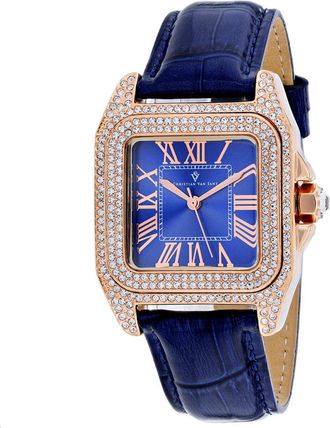 Christian Van Sant Womens Blue dial Watch