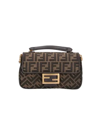 Fendi Borsa A Spalla Baguette Chain