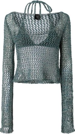 Pinko Top in maglia - Verde