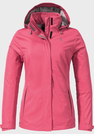 Sch&ouml;ffel Outdoorjacke SCH&Ouml;FFEL Jacket Gmund L, Damen, Gr. 46, pink (3155, pink), Oberstoff: Aussenseite: 100% Polyester; (Membran: Polyurethan); Futter Rumpf o