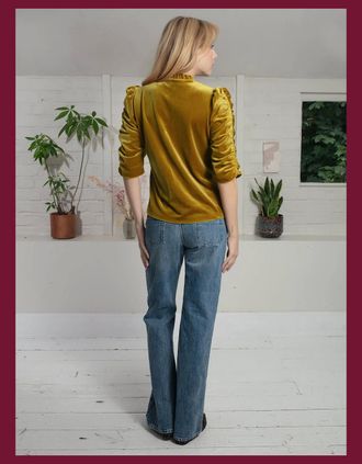 Nooki Design Womens Lexy Top in Olive - Green - Size: 10/8