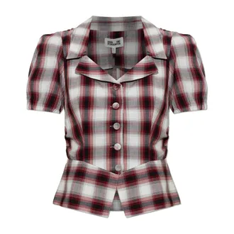 Baum Und Pferdgarten Overhemden, Dames, Veelkleurig, M, Katoen, Macaia Shirt