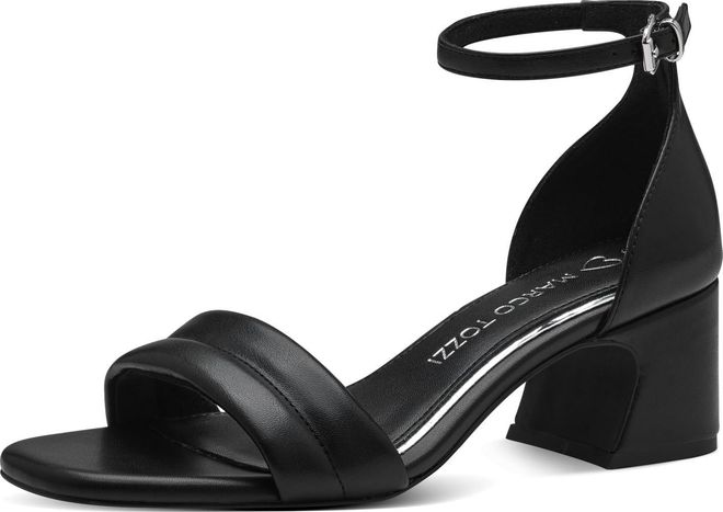 MARCO TOZZI Damen Sandalen Mit Absatz – Vegane Schuhe Mit Verstellbarem Riemen & Weicher Feel-me-Sohle