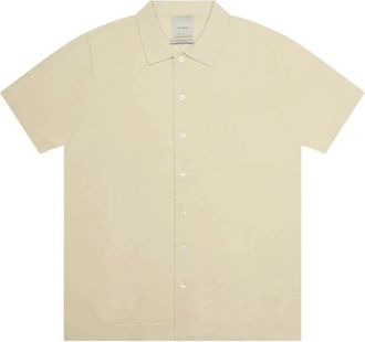 AT.P. CO Overhemden, Heren, Beige, L, Ivoor Overhemd voor Mannen