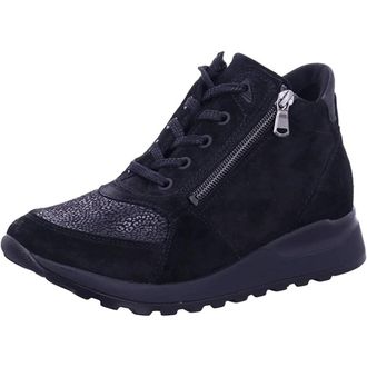 Waldl&auml;ufer Sneakers - Dames - Schoenen - Zwart - Maat: 38 EU Leer