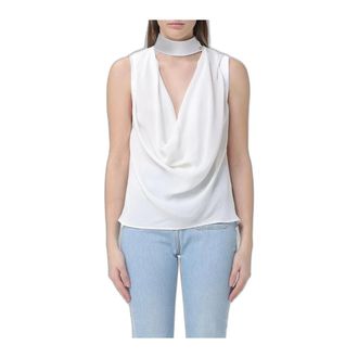 Elisabetta Franchi Donna, Top, Bianco, M, new