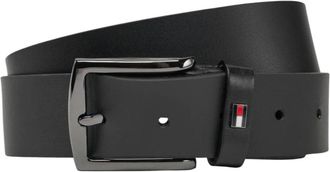 Tommy Hilfiger Accessoires, Heren, Zwart, 95 CM, Leer, Denton 3.5 Ext Riem