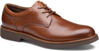 Johnston & Murphy Tyson Plain Toe Derby in Tan Full Grain at Nordstrom, Size 11.5