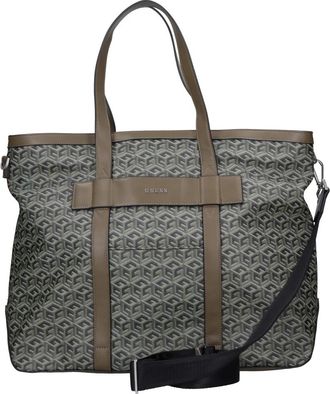 Guess Faux leather duffle - Dames - Shoppers - Groen - ONE Size - Leer - Tassen