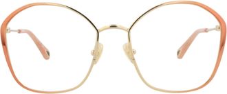Chlo&eacute; Round-Frame Metal Optical Frames