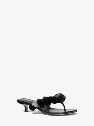 Michael Kors Loretta Sequin Embellished Sandal