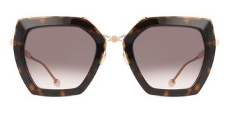 Philipp Plein SPP097S 0722 Womens Sunglasses Tortoiseshell Size 53