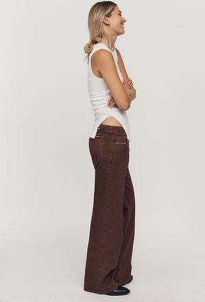 Pilcro Isla Clean Waist Mid-Rise Stovepipe Jeans