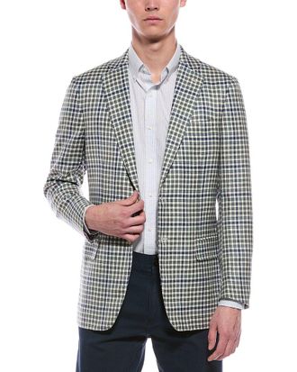 Isaia Wool, Silk, & Linen-Blend Jacket