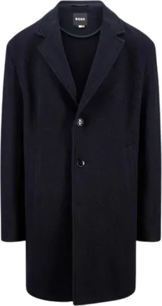 HUGO BOSS Uomo, Cappotti, Blu, S, new