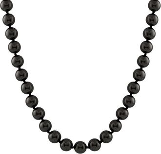Splendid Pearls Silver 12-13Mm Pearl Necklace