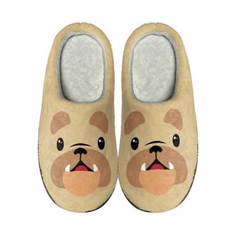 Generic [Warm Upgrade] Womens Warm Slippers Soft and Comfortable Warm Your Feet in Winter Womens Booties Slippers Outdoor (Khaki, 4.5)