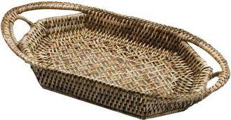 Vacchetti Cesta Mimbre Barco Birmana Ovalada Cm32x15h6