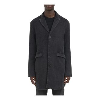 Avant Toi Cappotto in Panno di Cashmere - - Coats - Uomo - Nero - L