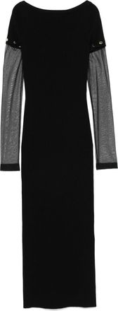 Sportmax Abito lungo Grazia - Nero
