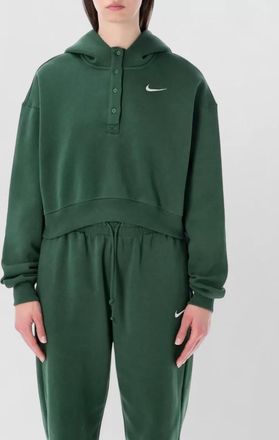 Nike cropped oversized hoodie