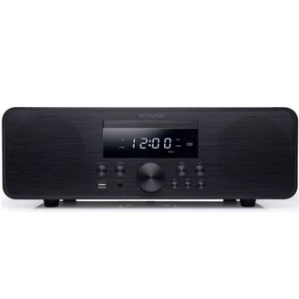 Muse M-880 fbc - Microsistema Bluetooth con cd, fm e usb, 80 w, design di legno con nfc e funzione sveglia