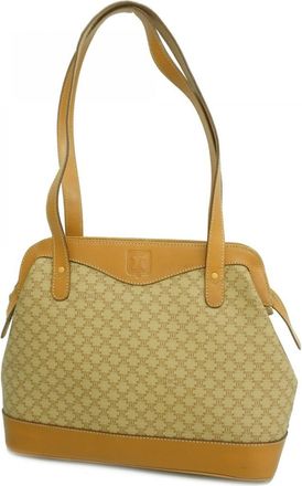 Celine Beige Pvc Tote Bag (Pre-Owned)