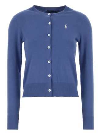 Polo Ralph Lauren button-fastening long-sleeve cardigan - Blue