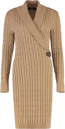 Polo Ralph Lauren Abito a portafoglio a trecce - Marrone