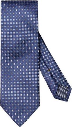 Eton Square Geometric Silk Tie in Navy at Nordstrom Rack
