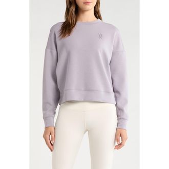 Rhone DreamGlow Crewneck Sweatshirt in Purple Smoke at Nordstrom, Size Xx-Large