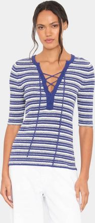 Xirena Farrah Crisscross Top In Midnight Shadow