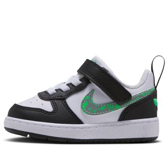 Nike (TD) Nike Court Borough Low White Black Green Spark IQ6523-100